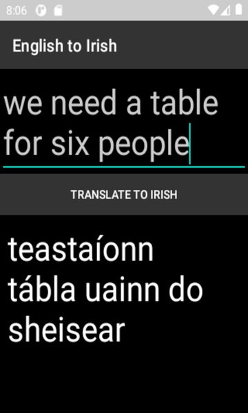 English to Irish - Preview 2