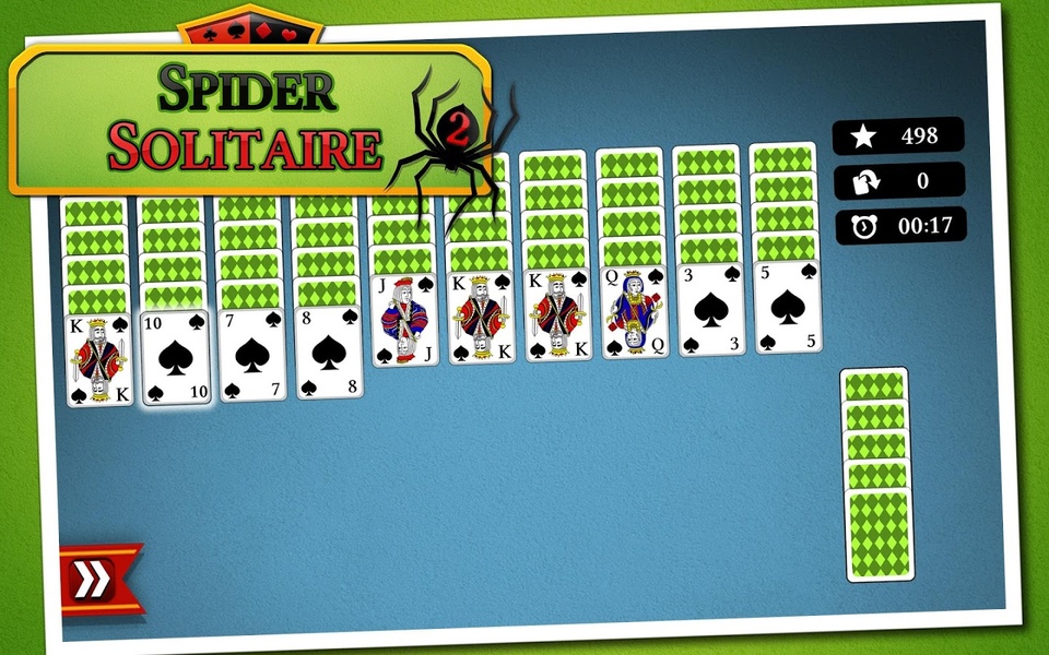 Paciência Spider 2 Trajes - Paciência Spider 2 Trajes jogo online