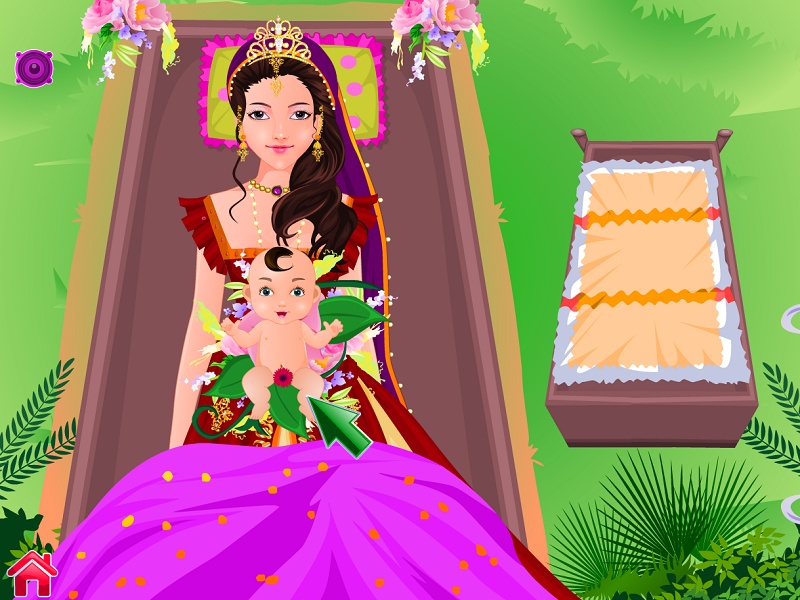 Pregnant Princess Birth Newborn Baby - Preview 4