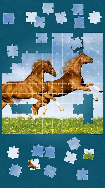 Horses Jigsaw Puzzle Game - Preview 3