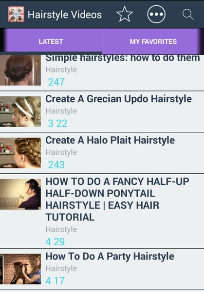 Hairstyle Videos - Preview 3