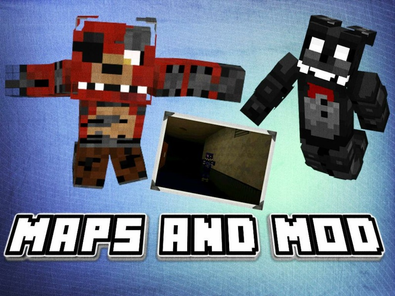Maps Mod Fnaf for Minecraft - Preview 2