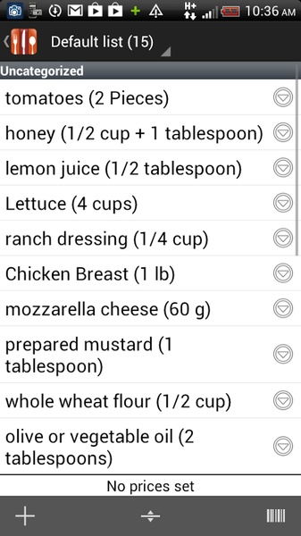 Food Planner - Preview 5