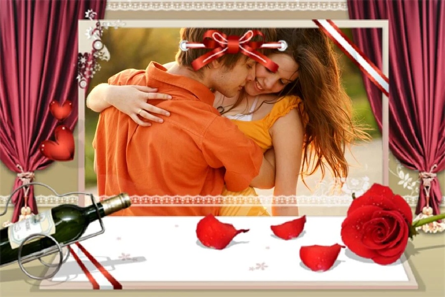 Romantic Love Photo Frames - Preview 1