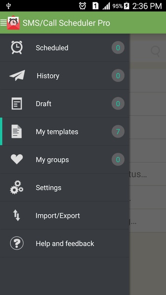 SMS Scheduler Free - Preview 11