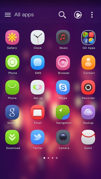 Beautiful Mood GOLauncher EX Theme - Preview 3