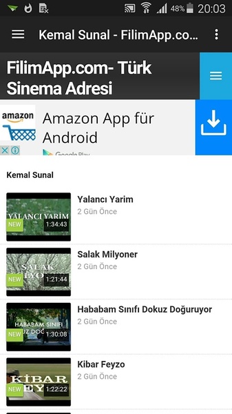 Kemal Sunal App - Preview 3