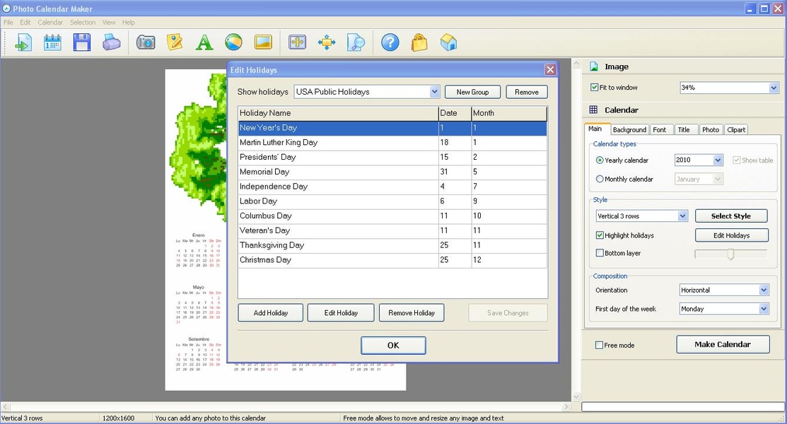 Photo Calendar Maker for Windows - Download it from Uptodown for free