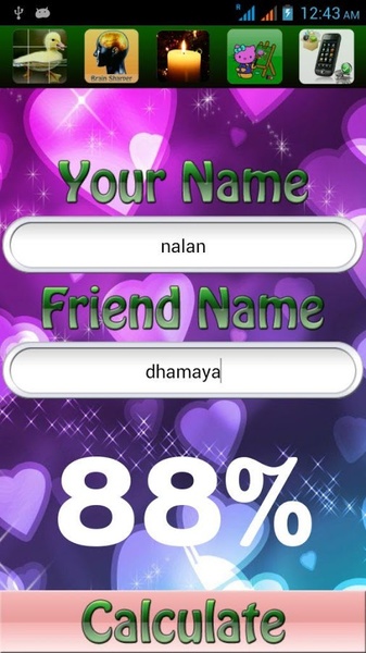 Friendship Calculator - Preview 1