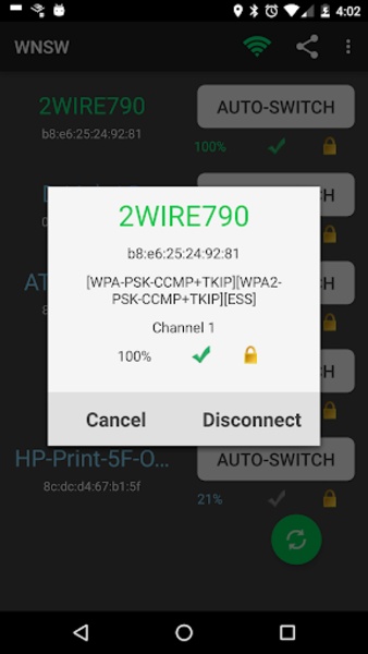 Wifi Network Switcher Widget Free - Preview 10