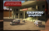 Ambulance Driver Rescue 3D Sim screenshot 9