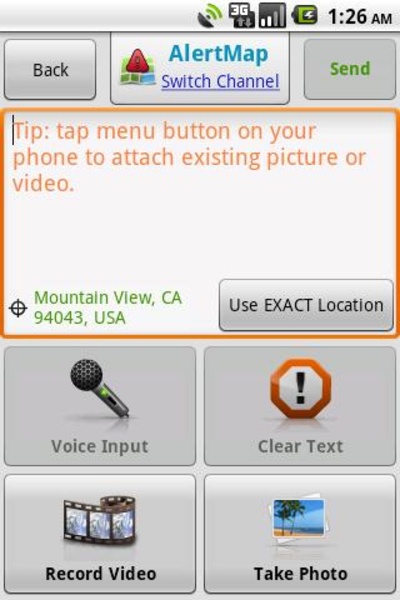 AlertMap - Preview 1
