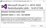 Microsoft Visual C++ Redistributable screenshot 1