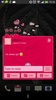 GO SMS Pink Zebra Theme screenshot 4