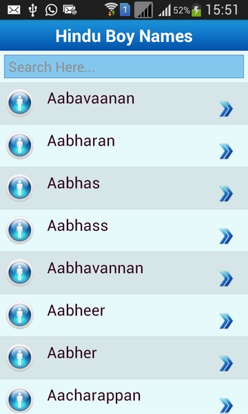 Hindu Names & Meaning - Preview 4