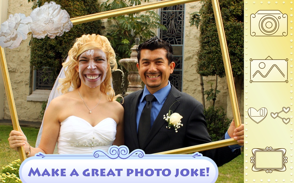 Crazy Wedding Pic - Face In Hole - Preview 2