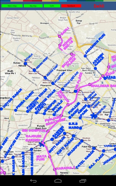 Delhi Bus Tube Maps - Preview 1