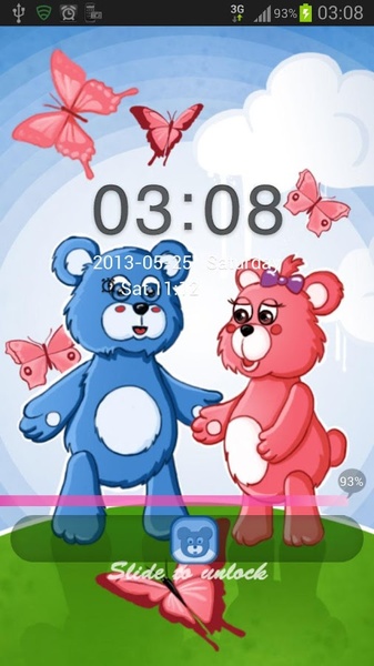 GO Locker Theme Teddy Bears - Preview 3