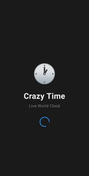 Screenshot van de Crazy Time app