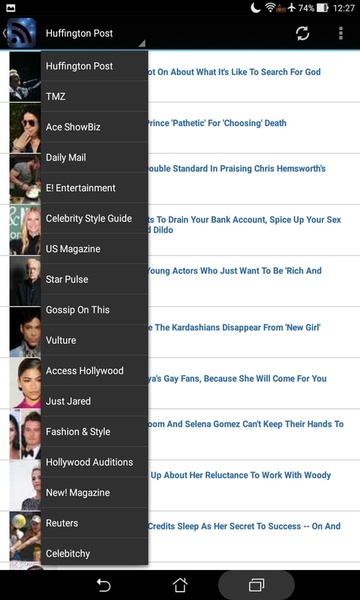 Celebrities RSS News - Preview 2