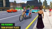 Bicycle Tuk Tuk Auto Rickshaw : New Driving Games screenshot 1