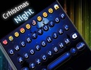 Emoji Keyboard Christmas Night screenshot 1