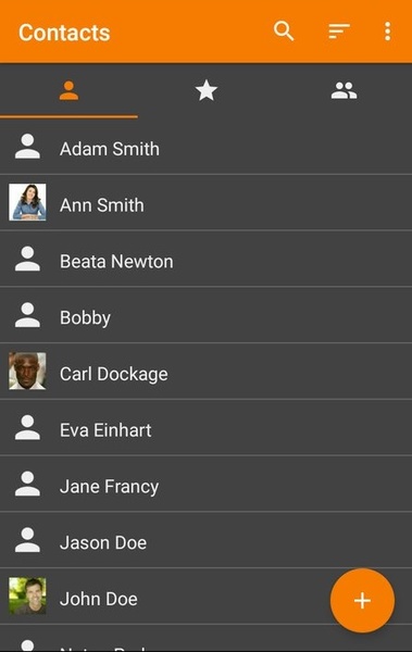 Simple Contacts - Preview 1