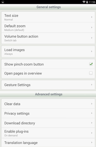Dolphin Browser Mini - Preview 1