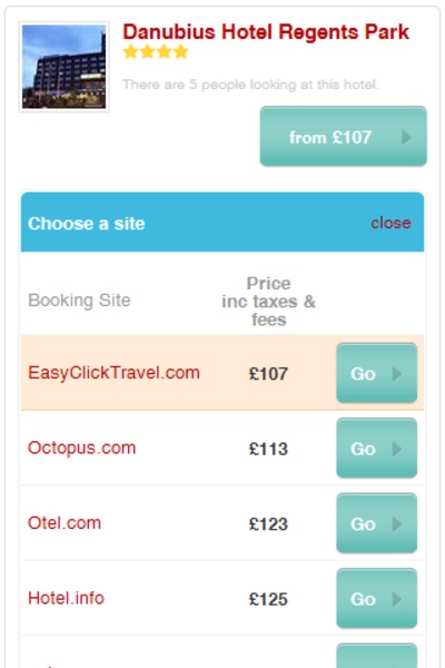 Hotel Price Scanner - Preview 2