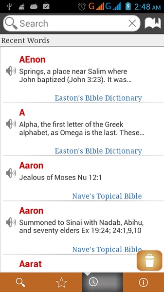 Multi Bible Dictionary - Preview 1