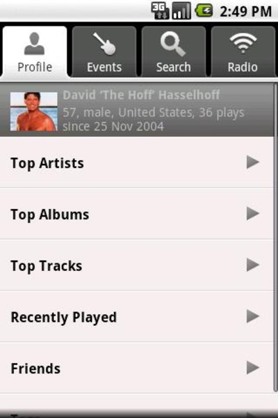 Last.fm - Preview 1