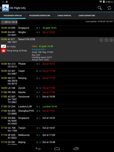 Hong Kong Flight Info - Preview 10