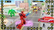 Ambulance Dog Robot Car Game screenshot 3