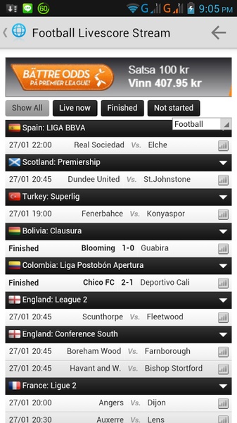 Football Livescore Stream - Preview 2