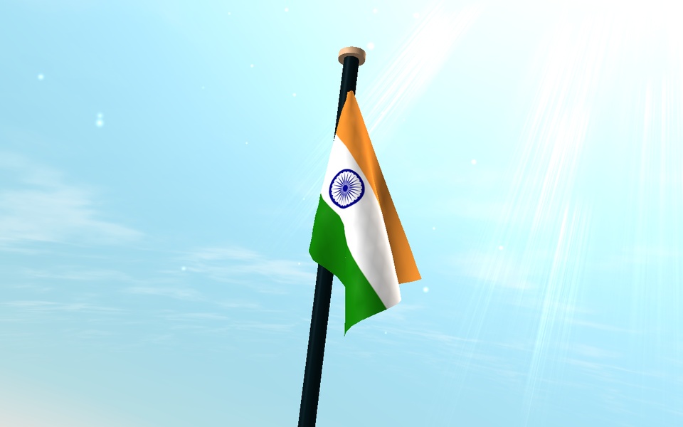 India Flag 3D Free - Preview 8