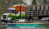 Euro Truck Transport Cargo Sim screenshot 14