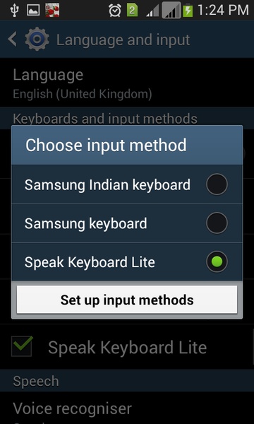 Speak Keyboard Lite - Preview 8