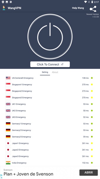 WangVPN - Preview 2