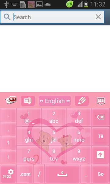Pink Love Keyboard Free - Preview 2