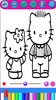 Kawaii Cats Coloring Pages screenshot 5