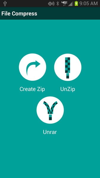 Zip, Unzip, UnRaR - Preview 3