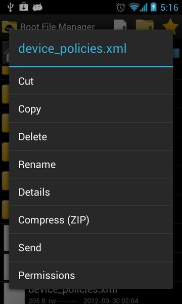 Root File Manager - Preview 4