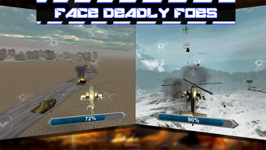 Gunship Combat Helicopter War - Preview 1