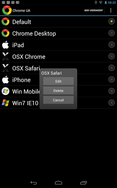 Chrome UA - Preview 2