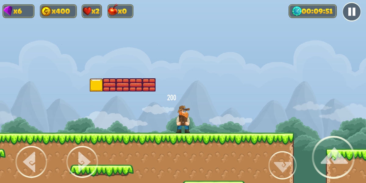 Melhor Jogo Estilo Super Mario Para Celular Miner Adventure -Save