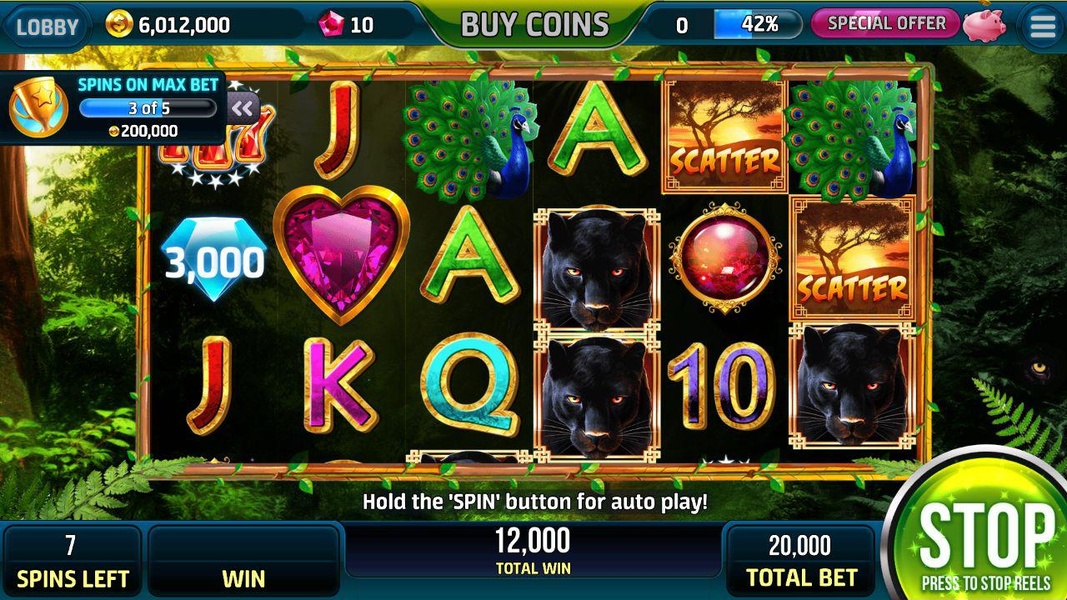 Slots Wolf Magic - FREE Slot Machine Casino Games - Preview 2