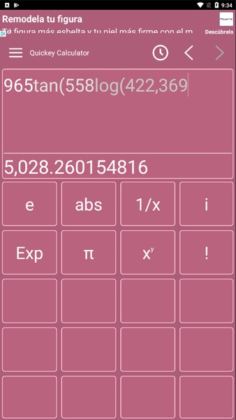Simple calculator app - Preview 3