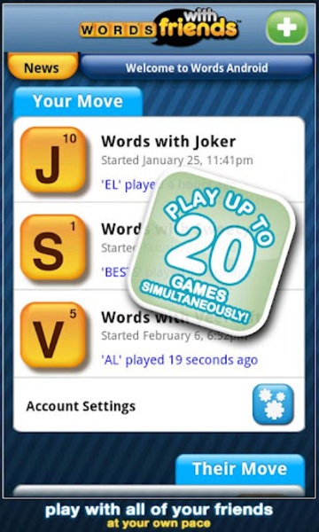 Words With Friends Free - Preview 2