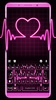 Pink Neon Heart Theme screenshot 5