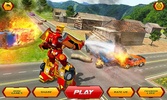 Firefighter Robot Transform Truck: Rescue Hero screenshot 17